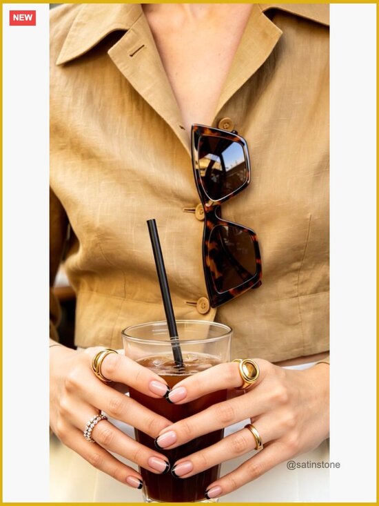 Polarized Cat Eye Sunglasses UV400 Retro Oversized Wrap Style main image 6